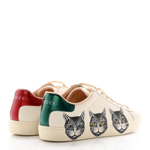 Gucci Ace Mystic Cat Print Sneakers, size 40 - Picture 1 of 12